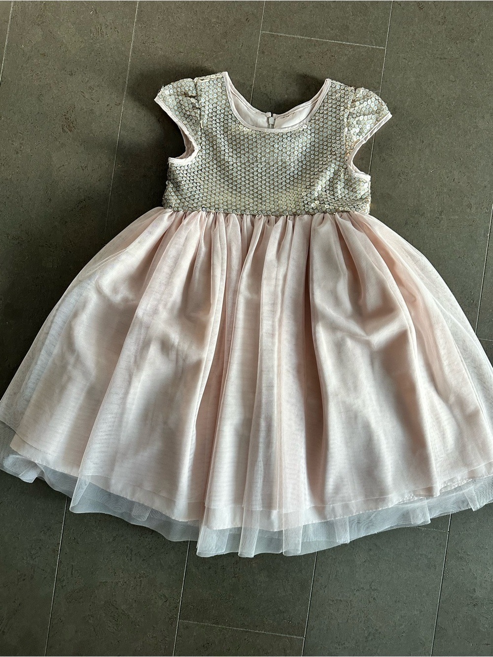 Pippa & Julie Blush Pink party dress size 6